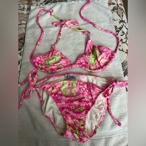 Lilly Pulitzer string bikini bathing suit